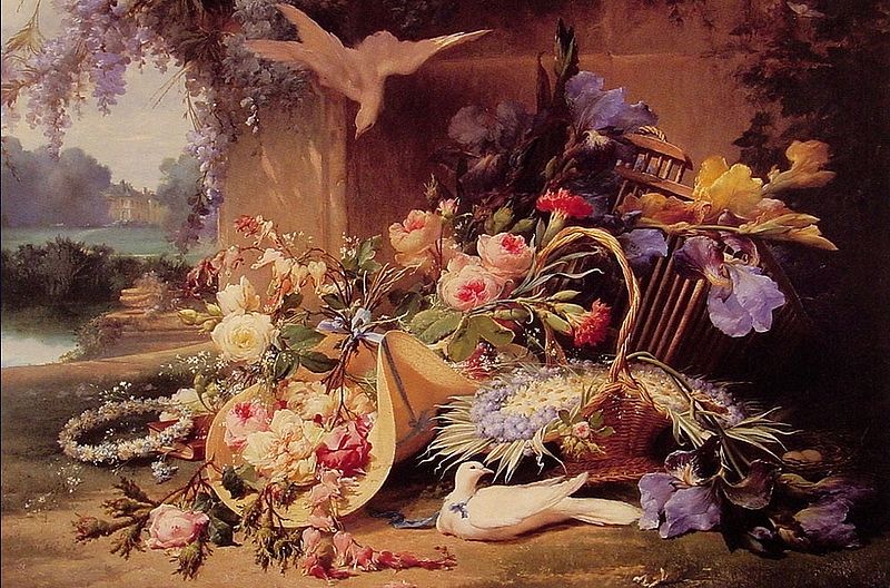 Eugene Bidau Still Life with Flowers